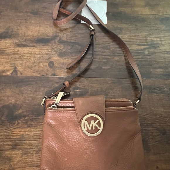 Michael Kors Brown Crossbody Bag - Picture 1 of 8